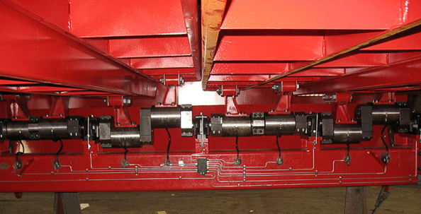 a typical ballistic seperator installation